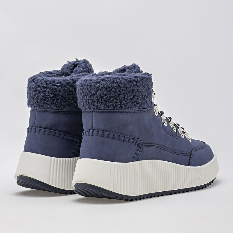 Been Class Bota con peluche para mujer azul, im... image number null