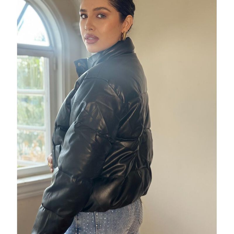 Chaqueta bomber vinipiel image number null