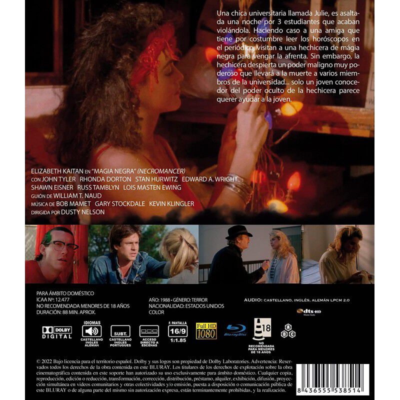 Magia Negra [blu-ray] (1988) Nigromante image number null