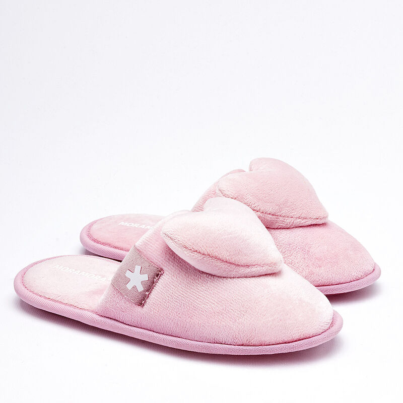 Moramora Pantufla Rosa Para Ni&ntilde;a image number null