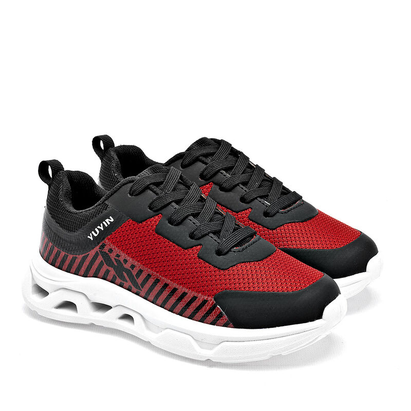 Yuyin tenis para ni&ntilde;o  rojo negro cod 141028-D image number null