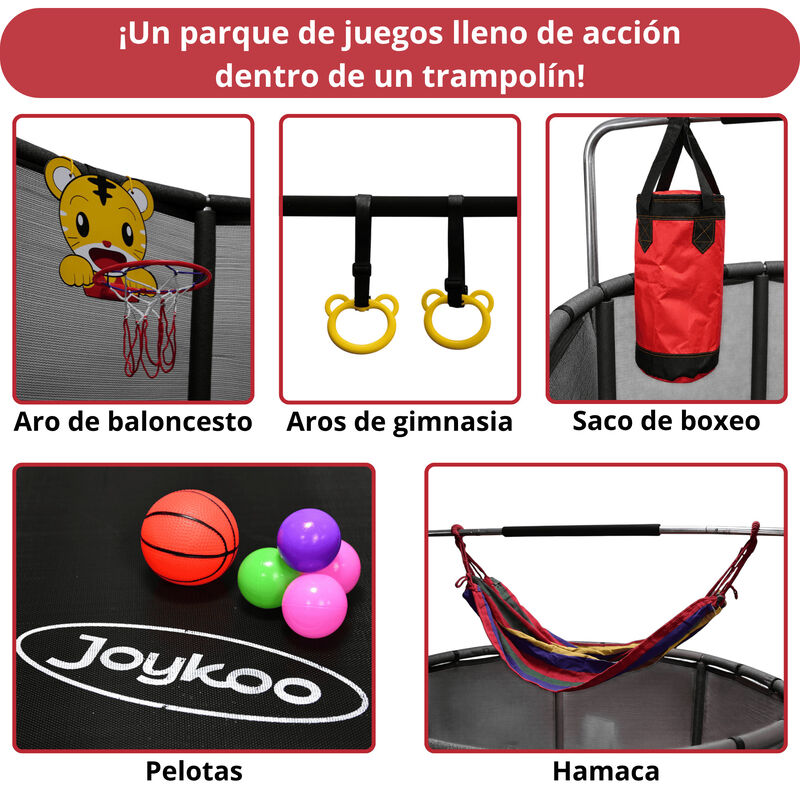Trampol&iacute;n Infantil 140 Cm 55 Pulgadas Parque De... image number null