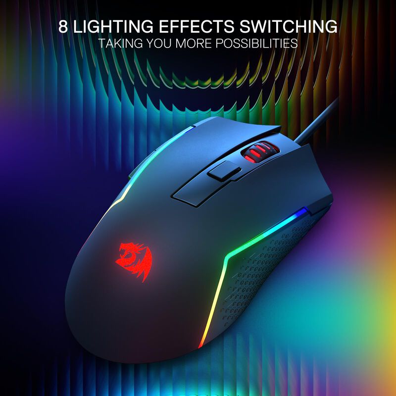 Rat&oacute;n Para Juegos Redragon M616 Rgb 10000 Dpi C... image number null
