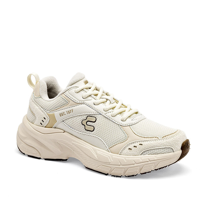 Charly tenis para mujer beige cod 139589-E image number null