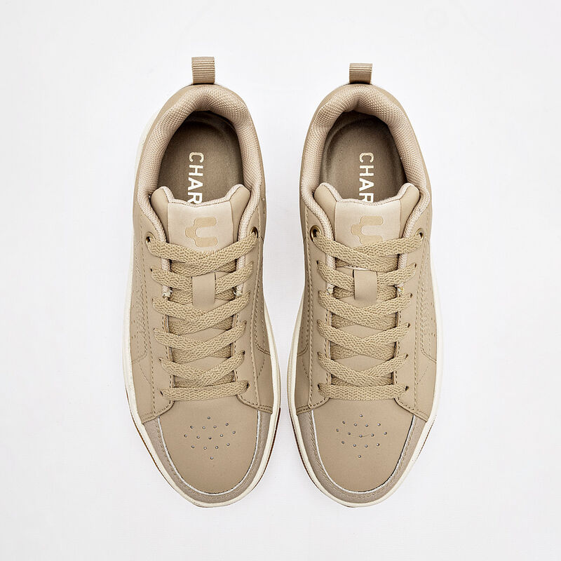 Charly tenis para mujer beige cod 139577-E image number null