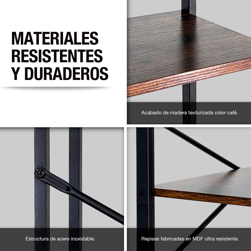 Librero Organizador Minimalista de Madera Casa ... image number null