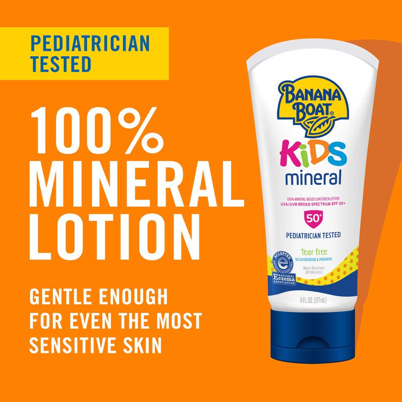 Protector Solar Banana Boat Kids, 100% Mineral,... image number null