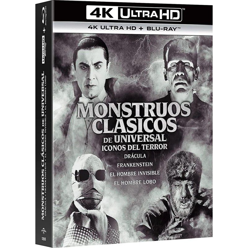 Monstruos Cl&aacute;sicos Universal Pack (4k Uhd + Blu... image number null