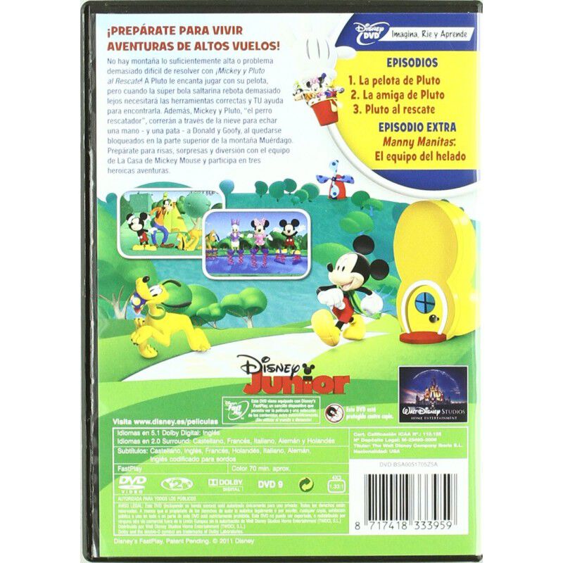 Dj Casa Mm 6 Mickey Y Pluto Rescate [DVD] image number null