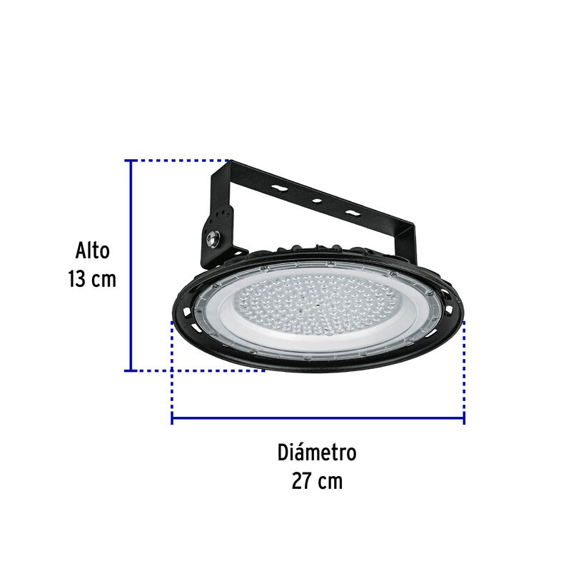 Luminario de Led 100 W High Bay Volteck image number null