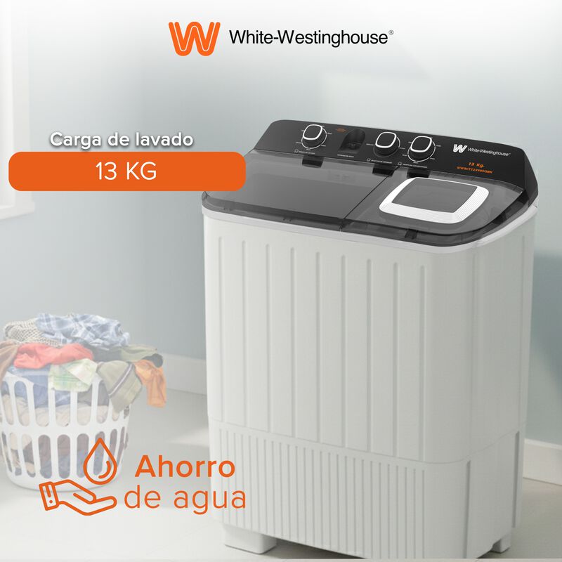 White Westinghouse Lavadora Doble Tina 13 Kg  4... image number null