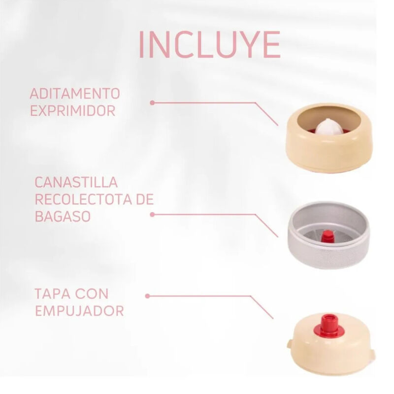 Extractor de Jugos TURMIX Est&aacute;ndar 125 Watts Co... image number null