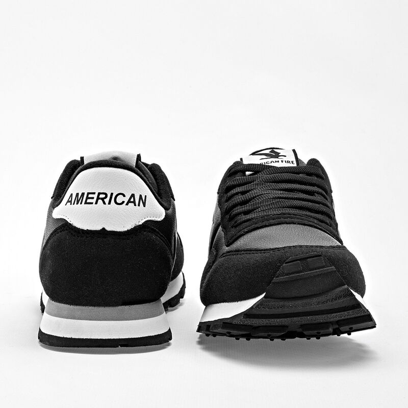 American Fire Tenis urbano para joven negro image number null