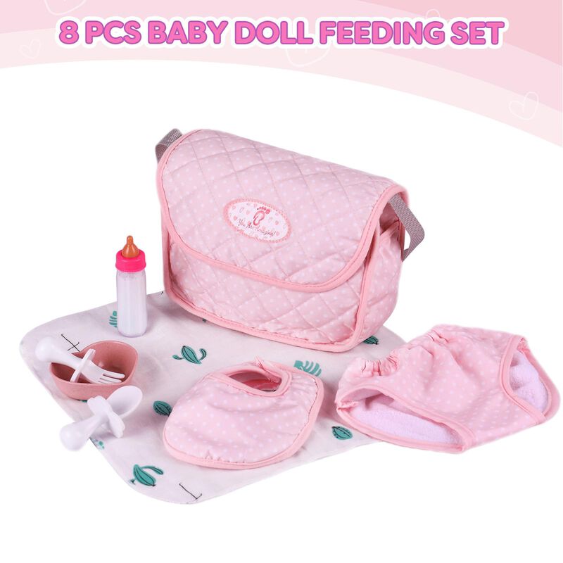 Juego De Bolsas De Pa&ntilde;ales Baby Doll Babeside P... image number null