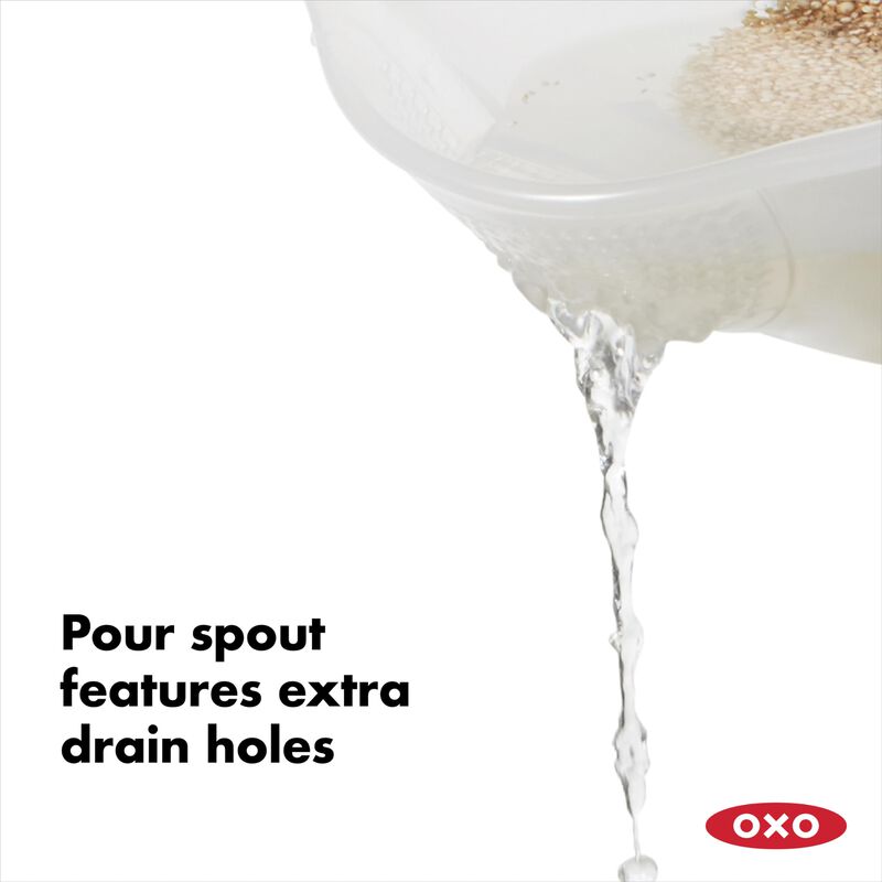 Colador Oxo Good Grips Para Lavar Arroz Y Grano... image number null
