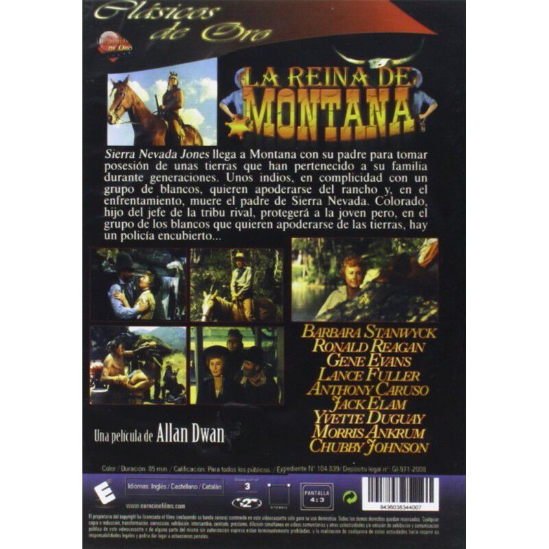 La Reina De Montana [dvd] image number null