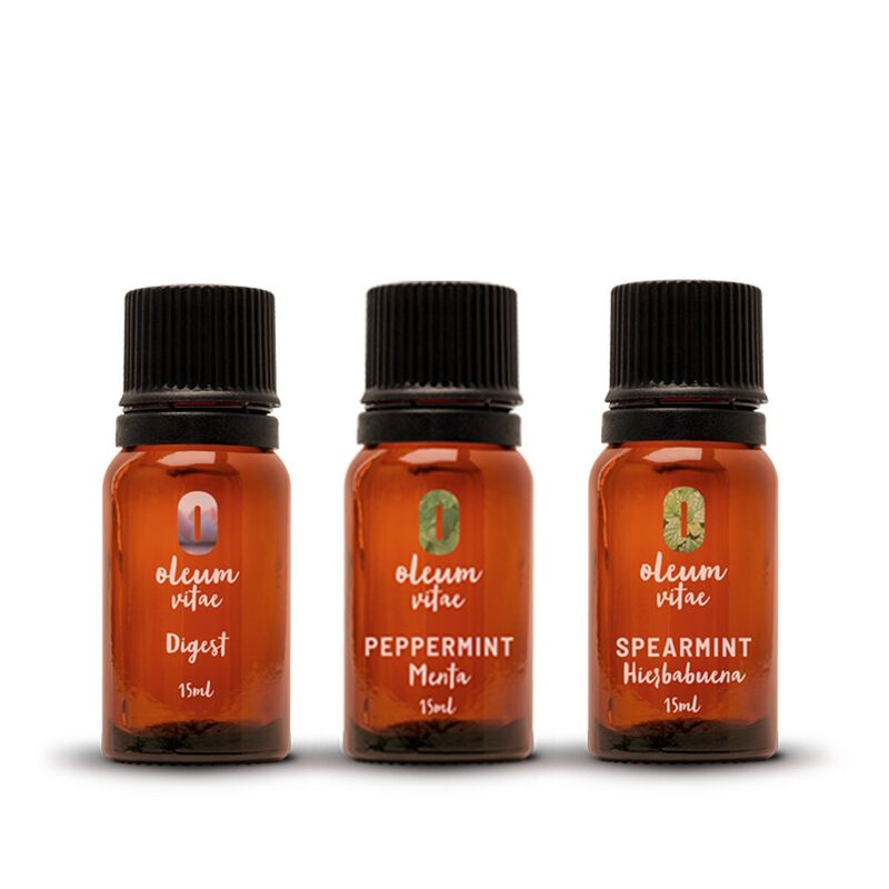 Oleum Vitae Kit Est&oacute;mago con Aceites Esenciales... image number null