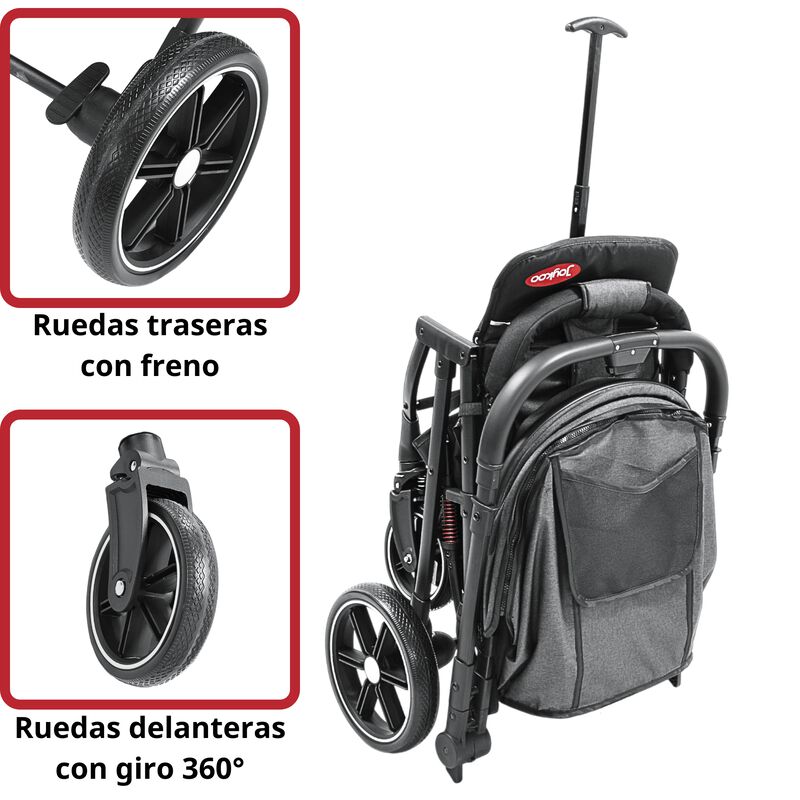 Carriola para Beb&eacute; Manubrio Reversible Plegable... image number null