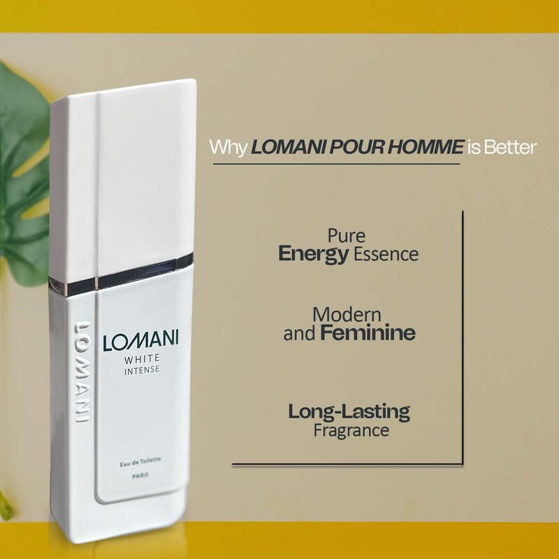 Perfume Lomani Lomani White Intense Edt 100 Ml ... image number null