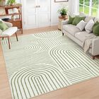 Alfombra Lahome Abstract 152x244 cm Verde Suave Boho