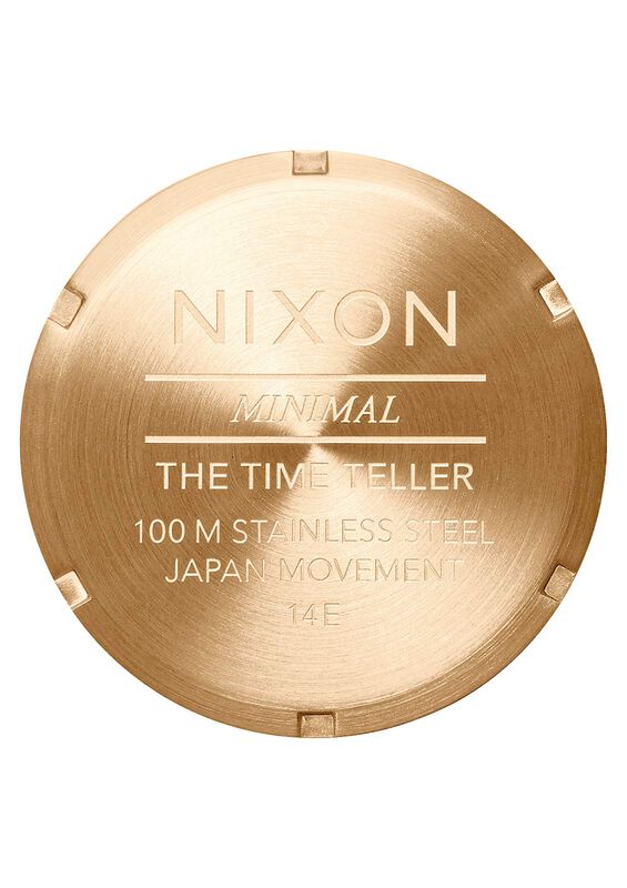 Reloj Nixon Time Teller Sunray, Color Dorado Y ... image number null