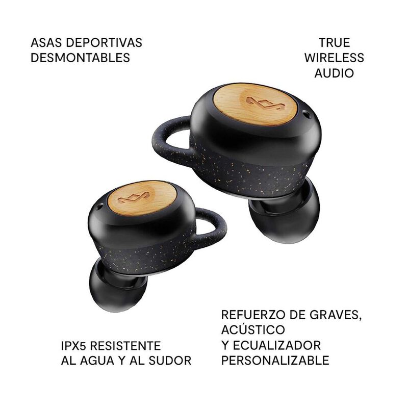 Audífonos Champion 2 True The House of Marley B... image number null