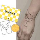 Tatuaje Temporal Boldink Realista Impermeable Estrellas