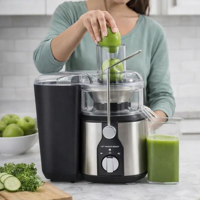 Extractor De Jugos De Frutas Y Verduras Hamilto... image number null