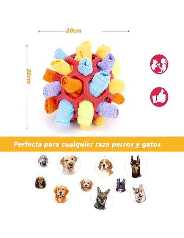 Snuffle Ball Para Perros Elego image number null
