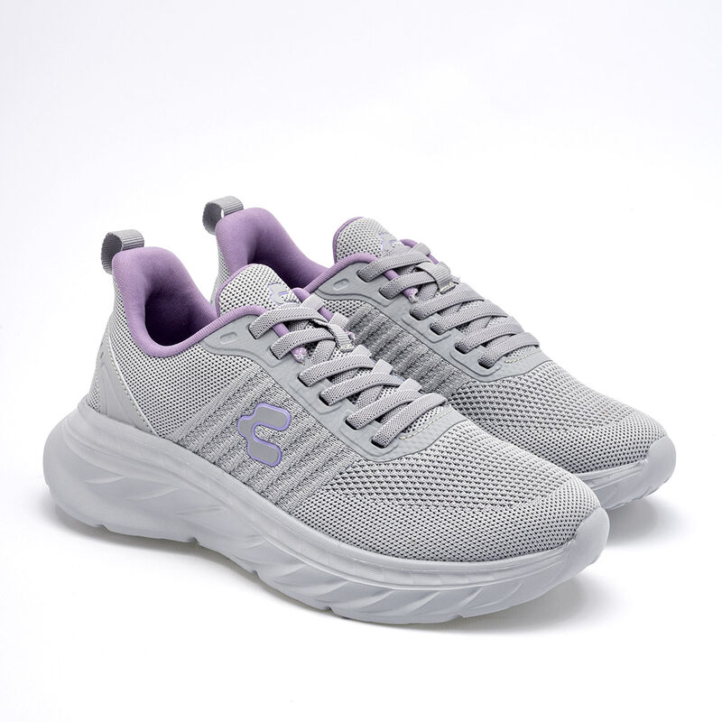 Charly Tenis deportivo para mujer gris image number null