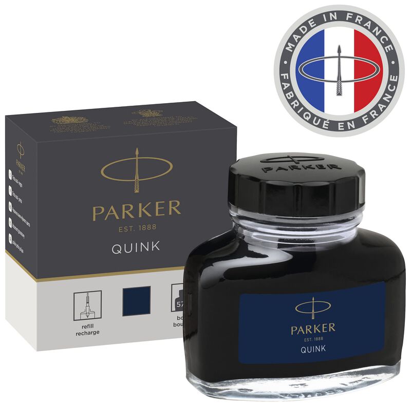 Botella De Tinta Parker Quink Azul-negro 57 Ml image number null