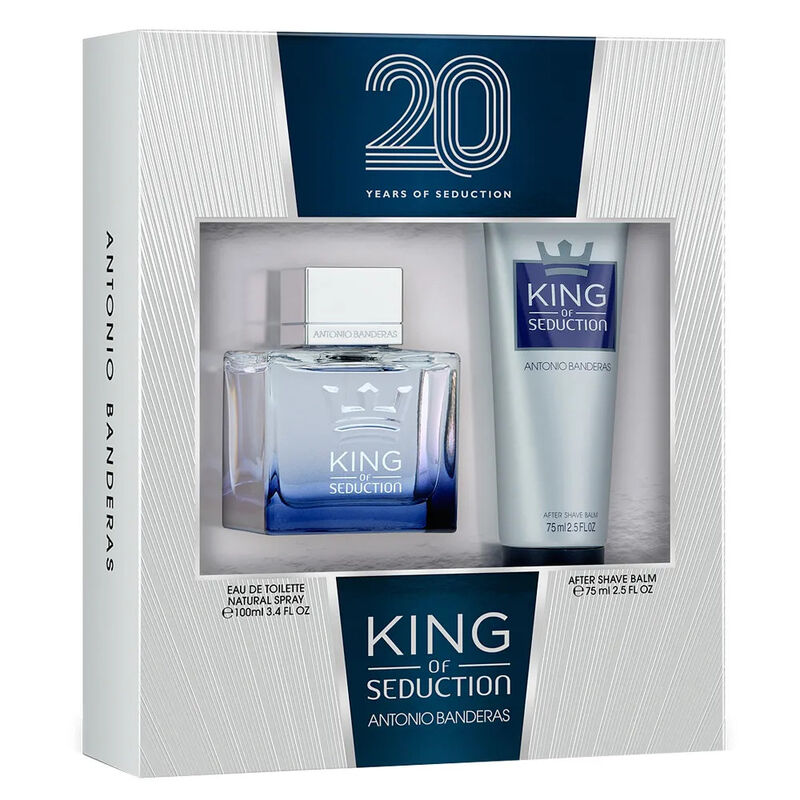 Set King Of Seduction 20 Years 2pzs 100ml Edt S... image number null