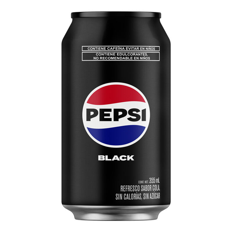 Pepsi Refresco Black Lata 355 ml image number null