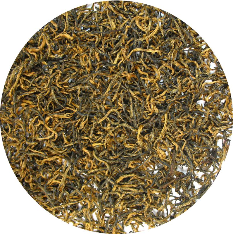 T&eacute; Negro Suelto Con Puntas Doradas Greenhilltea... image number null