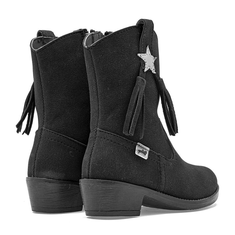 Mora West Bota Vaquera Negra Para Ni&ntilde;a 146707cd image number null