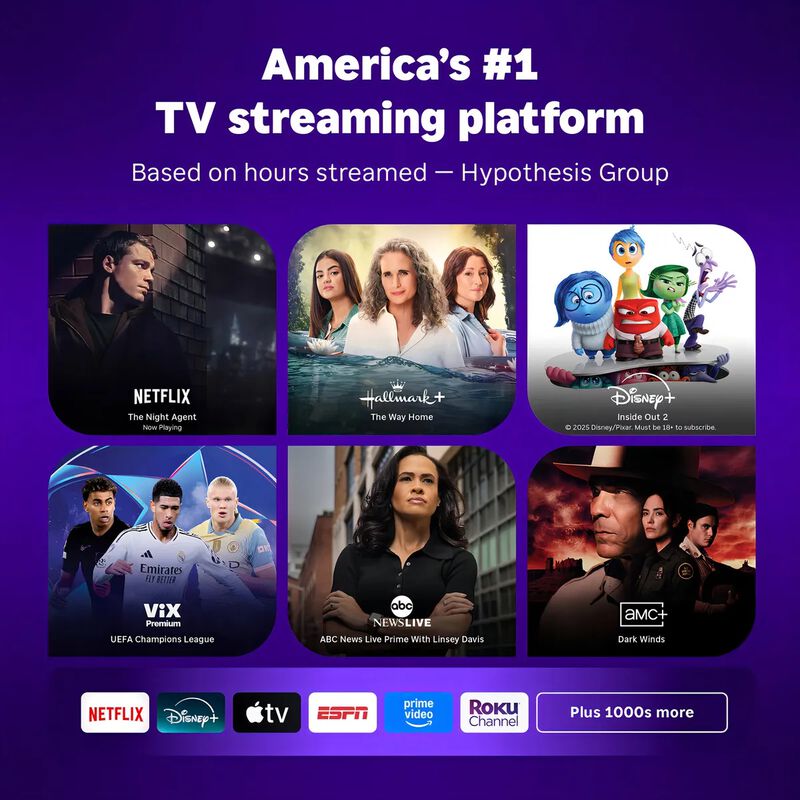 Roku Streaming Stick Plus 4k 2025 3830mx Negro image number null