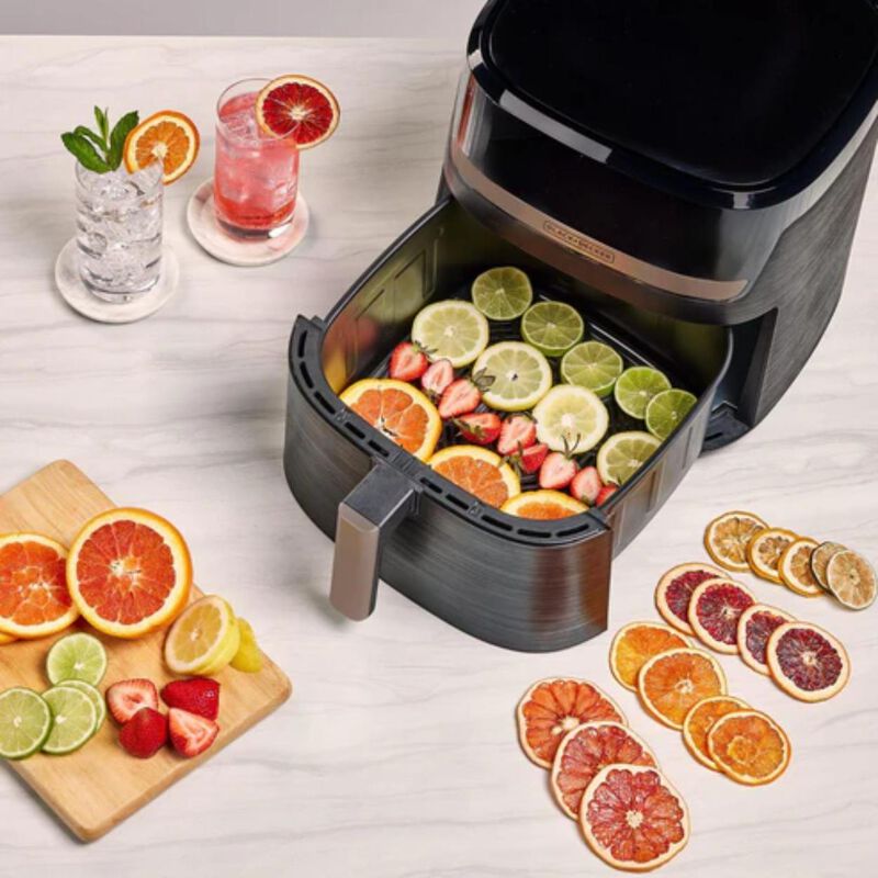 Freidora De Aire Black And Decker 8 Litros Negr... image number null