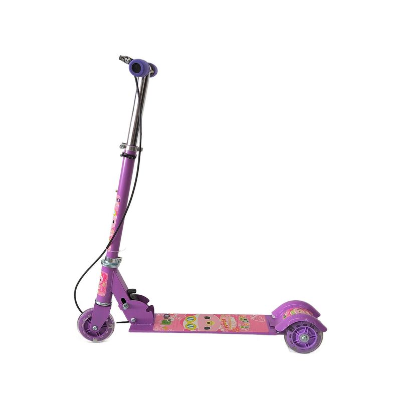 Scooter 3 Ruedas Con Luz Led Autom&aacute;tica, Freno ... image number null