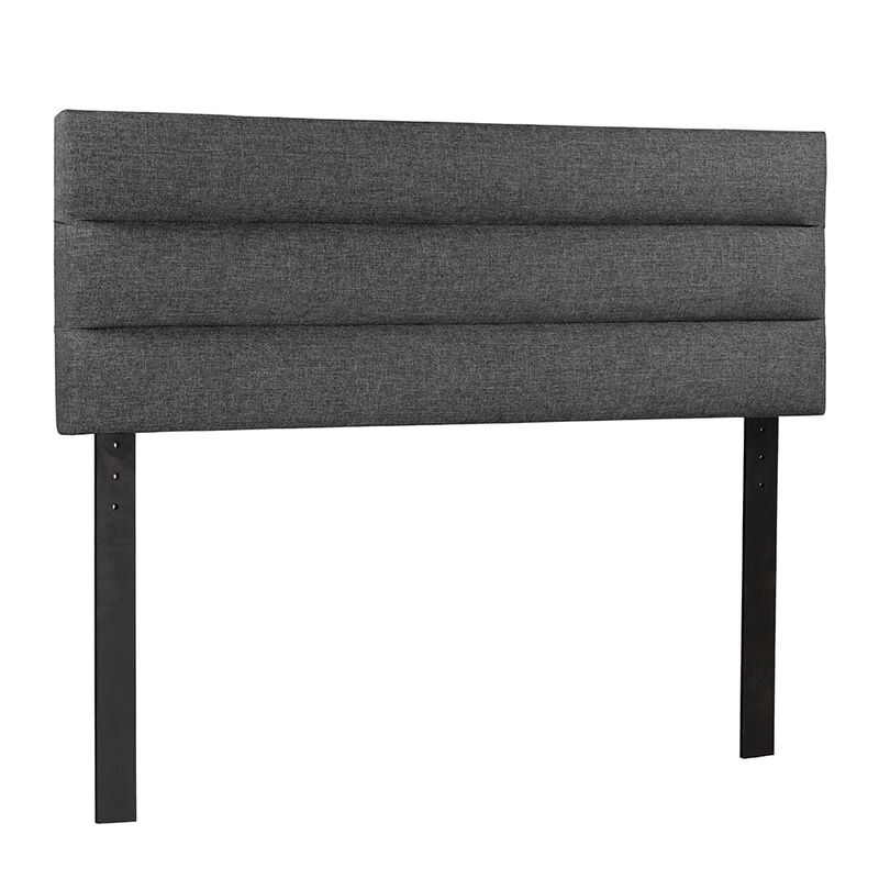 Cabecera Individual Dicasa Logan Gris carb&oacute;n image number null