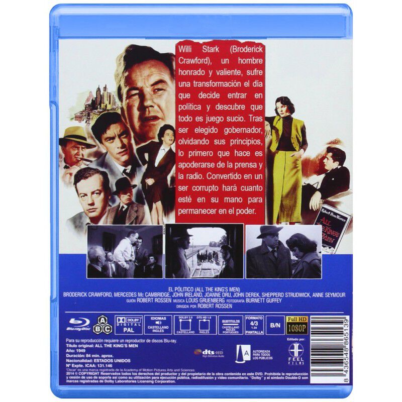 El Pol&iacute;tico (blu-ray) image number null