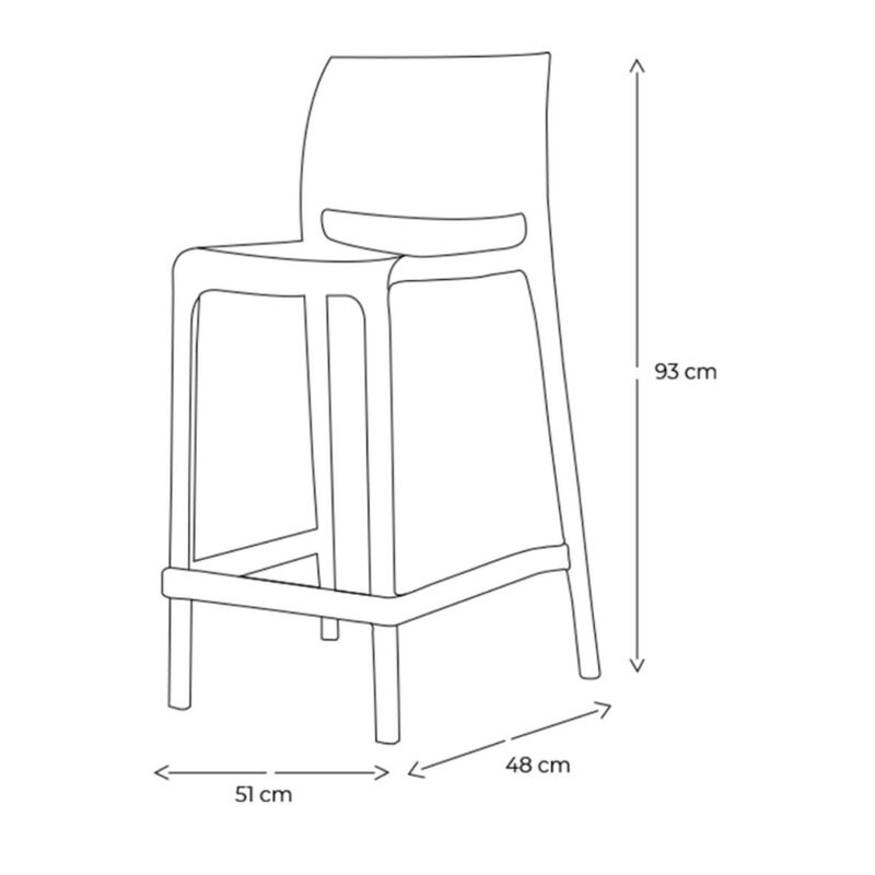 Banco Sencillo C (Medio) 7211B9*Cs image number null