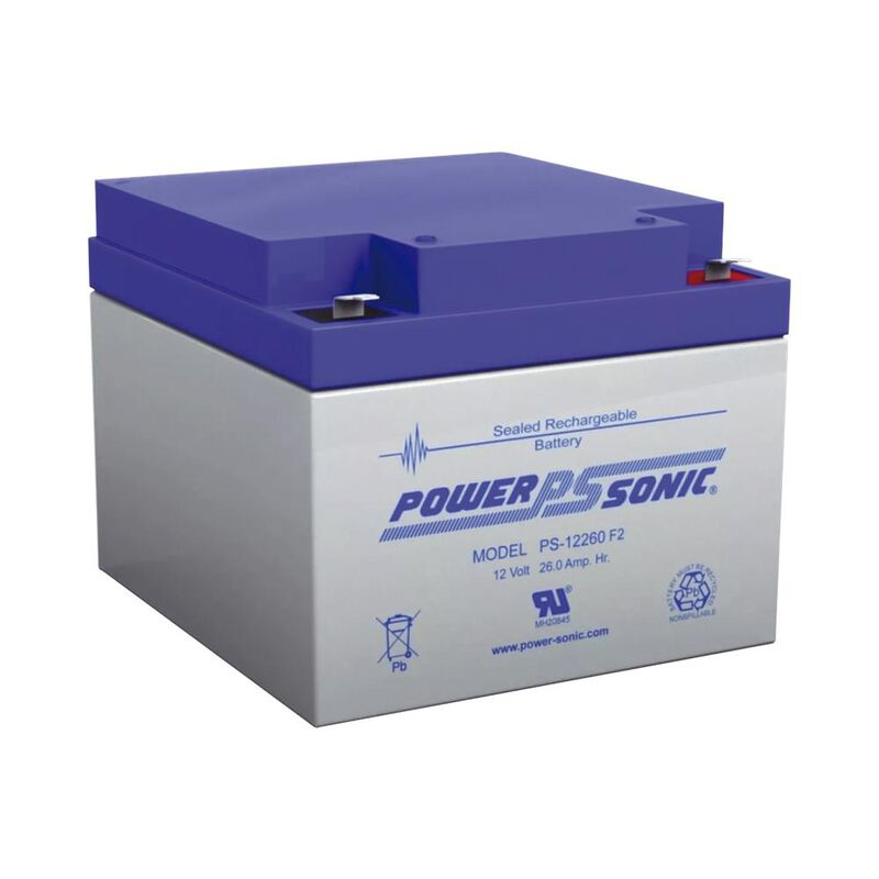 Batería Power Sonic PS12260 F2 12V 26Ah Plomo Á... image number null