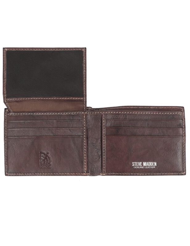 Cartera Steve Madden De Piel Para Hombre Con Ca... image number null