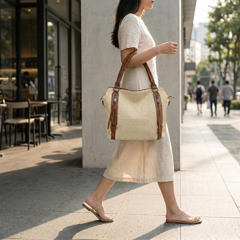 Bolso Idoltimes 36 &times; 32 &times; 15 cm Con Colgante De... image number null