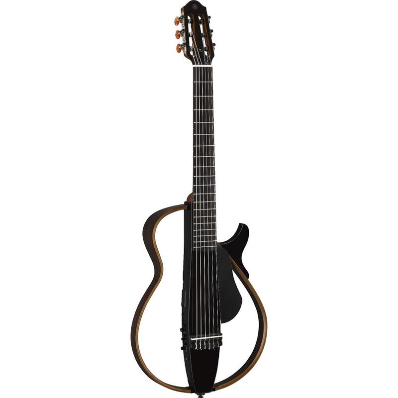 Yamaha Guitarra Silent Slg200n Negro Cuerdas Ny... image number null