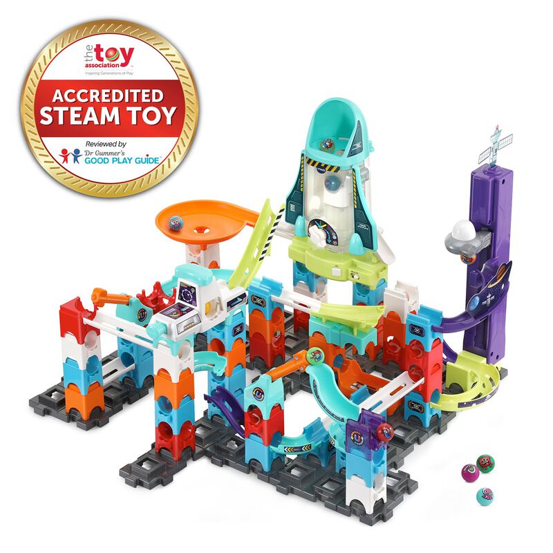 Set Toy Vtech Marble Rush Shuttle Blast-off Con... image number null