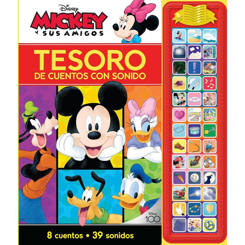 Mickey y sus Amigos: Tesoro de cuentos con soni... image number null
