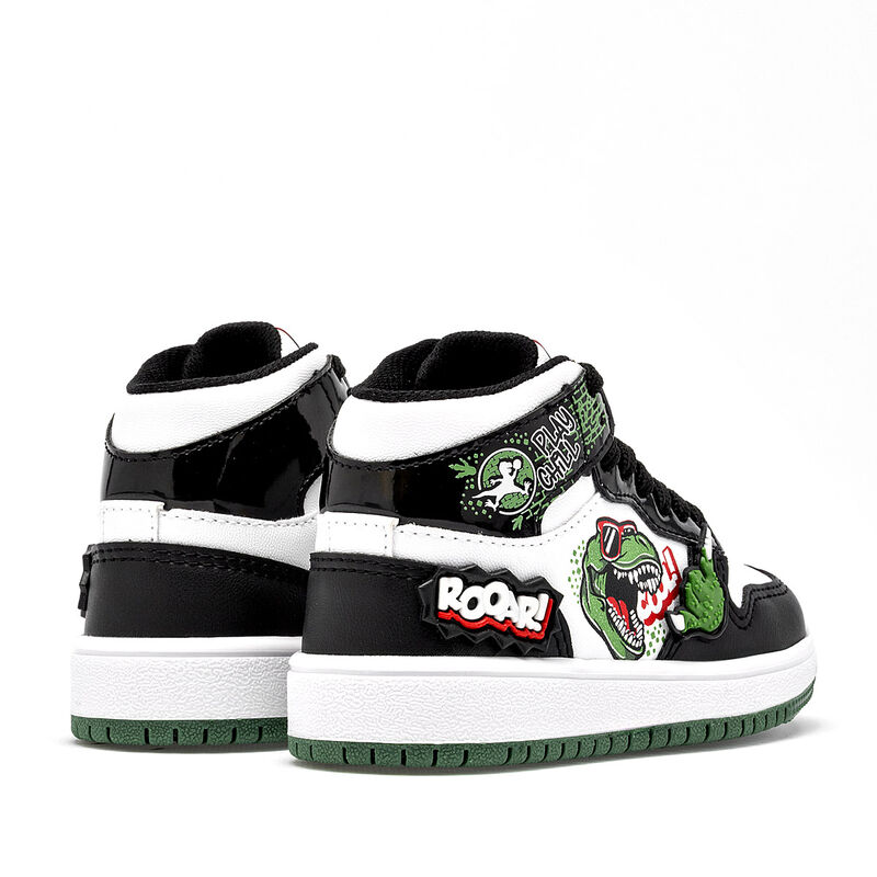 Celex tenis para preescolar ni&ntilde;o  blanco negro ... image number null