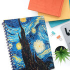 5 Cuadernos Profesionales Pasta Dura Modelo Noche Estrellada
