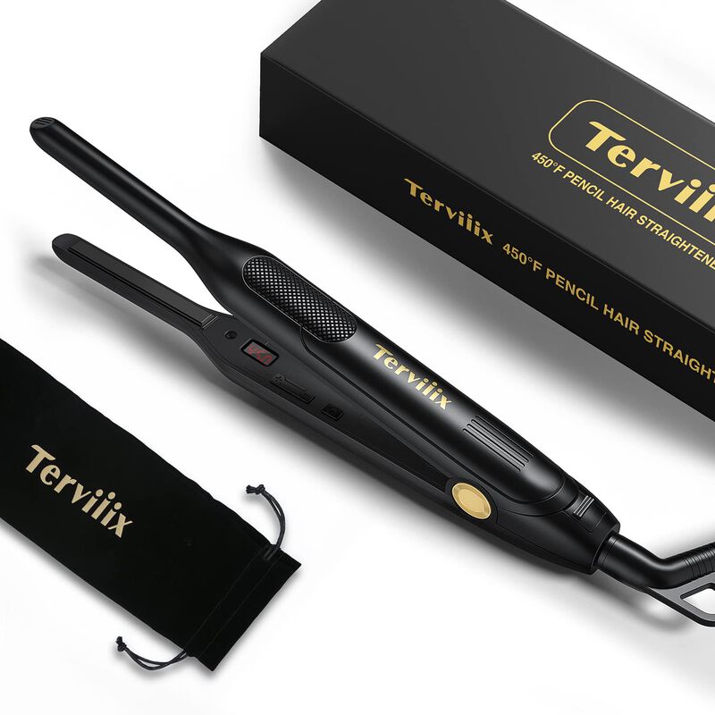 L&aacute;piz Flat Iron Terviiix Para Bordes Y Cabello ... image number null